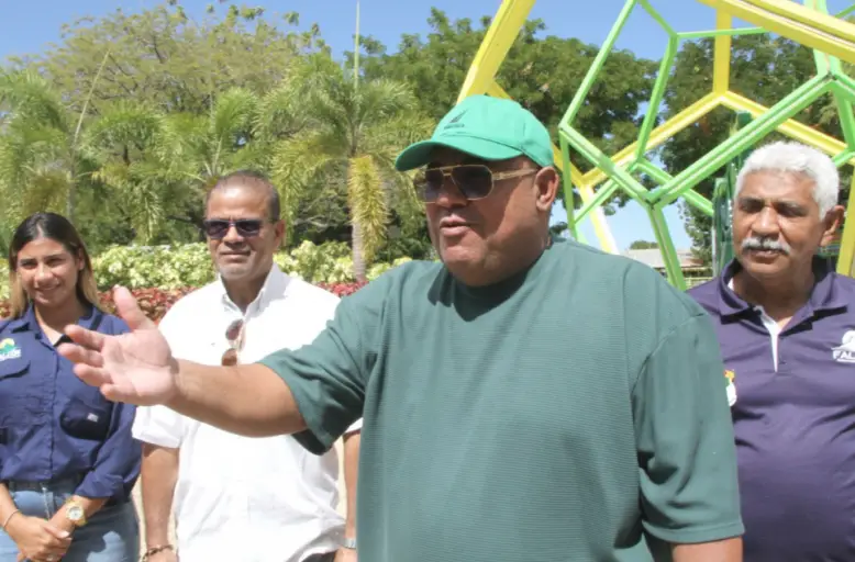 El movimiento en el parque ferial "Don Pablo Saher de Coro" ya empezó para la preparación de la Expo Feria Falcón 2025