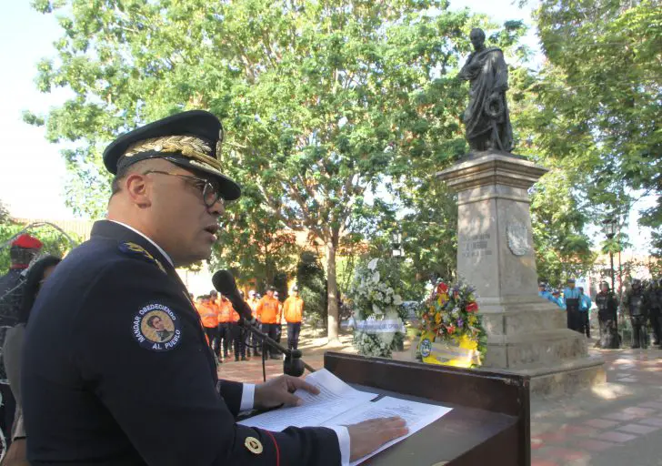 Este lunes el Cuerpo de la Policía Nacional Bolivariana (PNB) celebró su décimo sexto aniversario y en Falcón se llevó a cabo un acto.