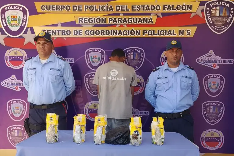 Intentó pasar marihuana al retén en Punto Fijo