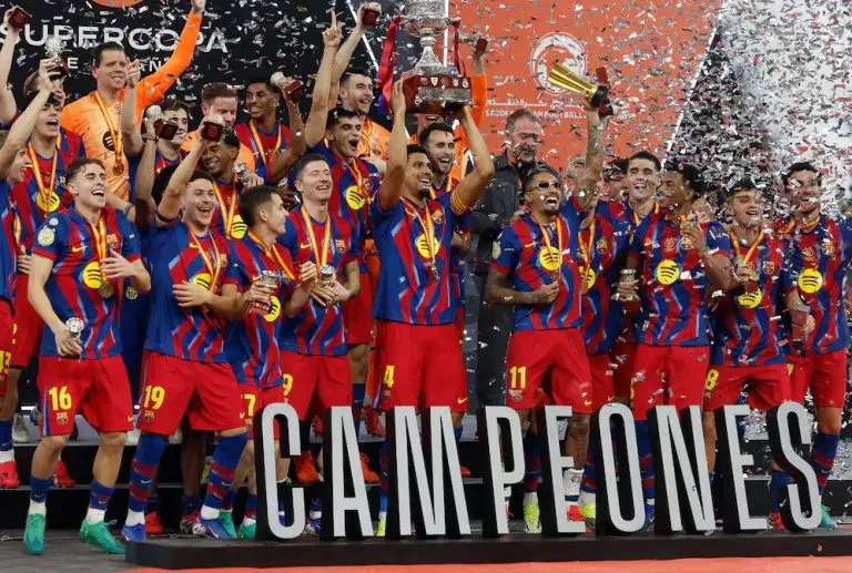 El Barcelona alza la Supercopa 2026 tras vencer al Madrid