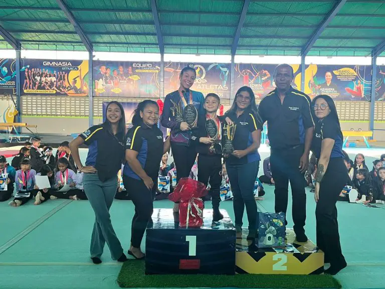 Ana Victoria Delgado y Luciano Áñez galardonados como gimnastas del año