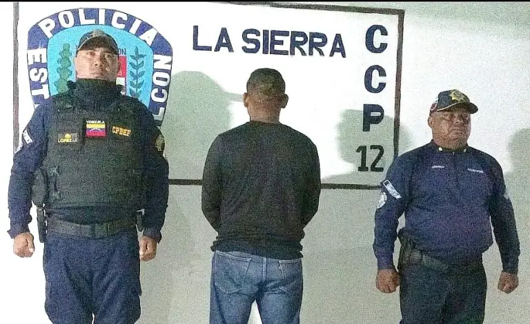 Hombre golpeó a su hijastro y fue capturado por la Policía de Falcón