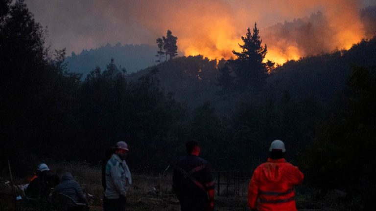Elevan a 21 los fallecidos por incendios en Chile