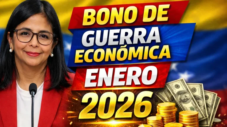 Monto Bono de Guerra: Inicia pago de enero vía Patria