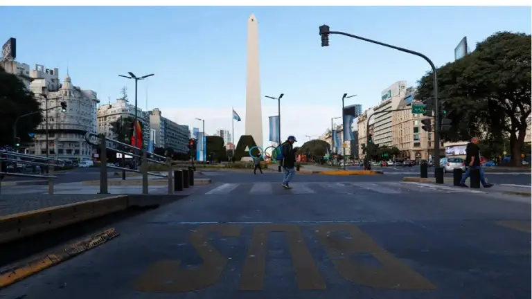 Argentina se paraliza en contra de la reforma laboral de Milei