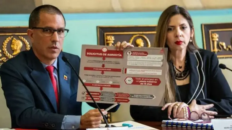 Jorge Arreaza: se han recibido «7.461 solicitudes de amnistía»