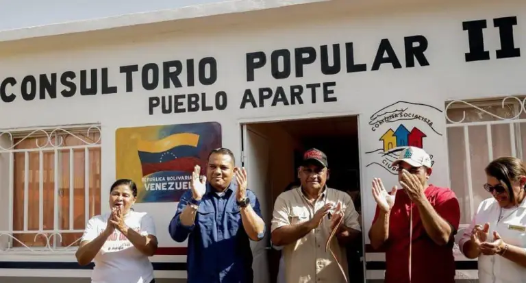 Pueblo y Gobierno construyen Consultorio Médico Popular en Mauroa