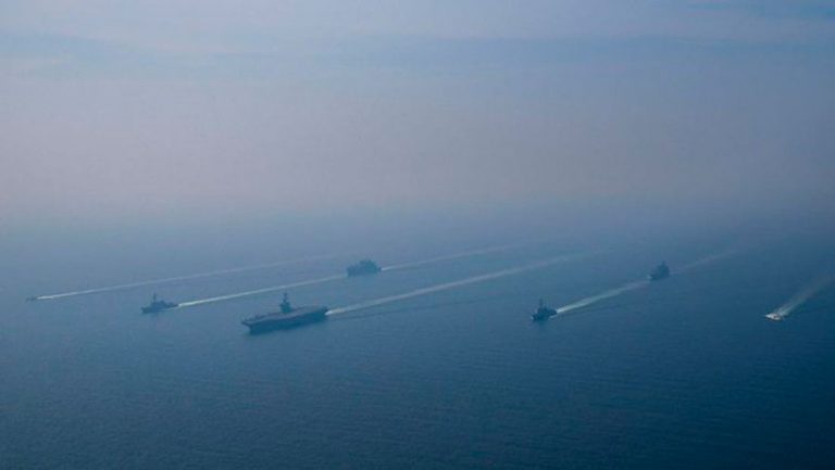 Trump: «Tenemos una gran armada que se dirige hacia Irán»