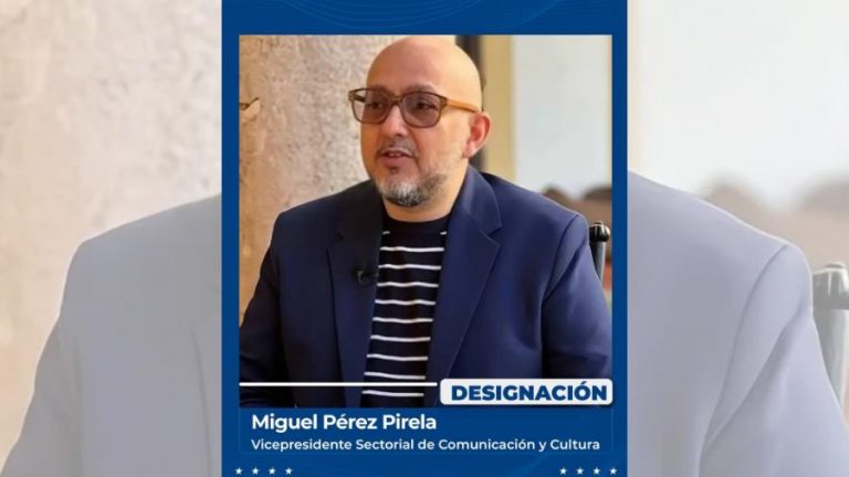 Designan a Miguel Pérez Pirela como vicepresidente sectorial de Comunicación y Cultura