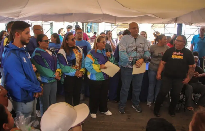 Este sábado el brazo protector del gobierno bolivariano atendió a más de 2.500 familias de la parroquia Punta Cardón del municipio Carirubana.