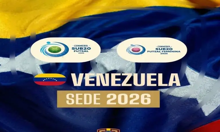 Venezuela será sede de Suramericanos Sub20 de Futsal masculino y femenino