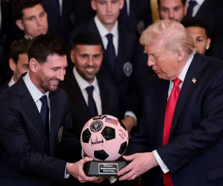 Messi en la Casa Blanca, estos fueron los elogios de Trump +VIDEO