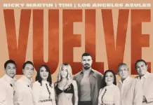 Ricky Martin se unió al grupo mexicano Los Ángeles Azules y a la cantante argentina Tini Stoessel para reversionar ‘Vuelve’.