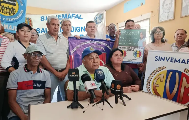 Por un salario digno los sindicatos y gremios vuelven a la calle en Coro