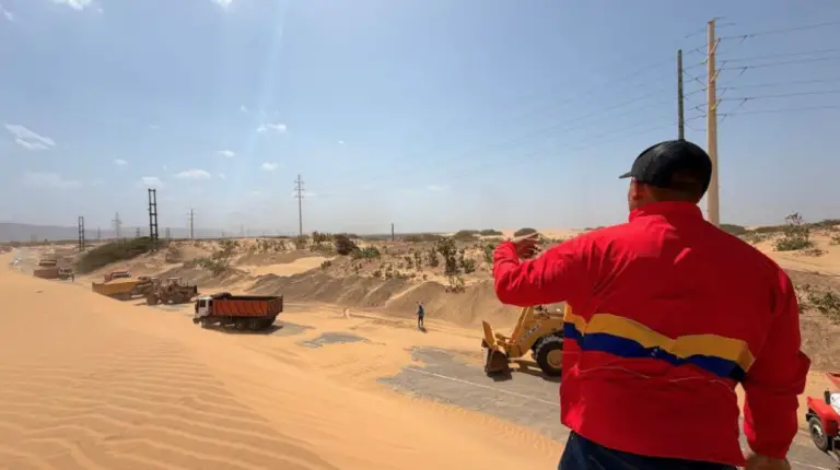 Min Transporte | Tres obras en materia de vialidad se realizan simultáneamente en Falcón