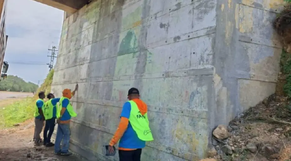 La Gobernación del estado Falcón, avanza en la rehabilitación del Distribuidor de Tucacas del municipio Silva.