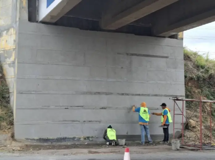 La Gobernación del estado Falcón, avanza en la rehabilitación del Distribuidor de Tucacas del municipio Silva.