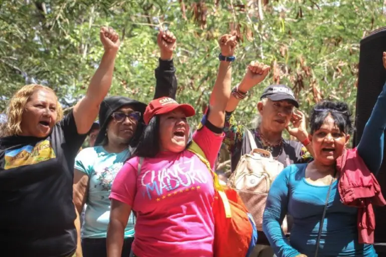A 32 años de la salida de la cárcel de Yare del recordado Comandante Hugo Chávez Frías, el pueblo de Falcón se congregó en la plaza Bolívar