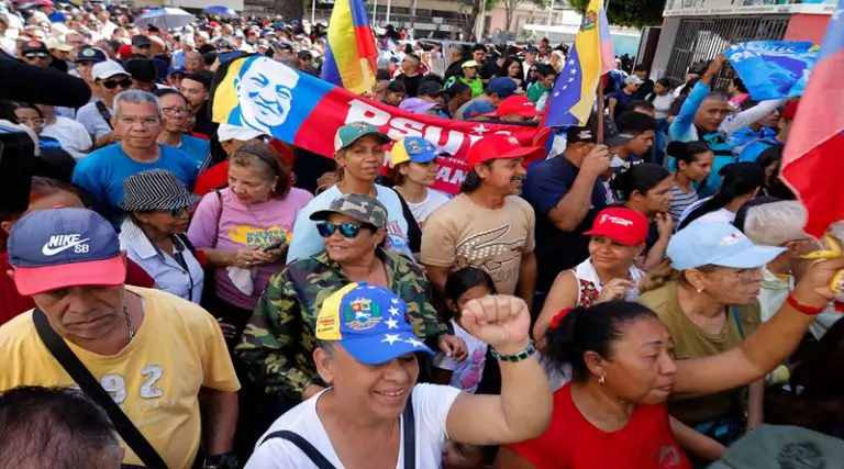 El PSUV se moviliza para conmemorar el Día de la Dignidad Nacional