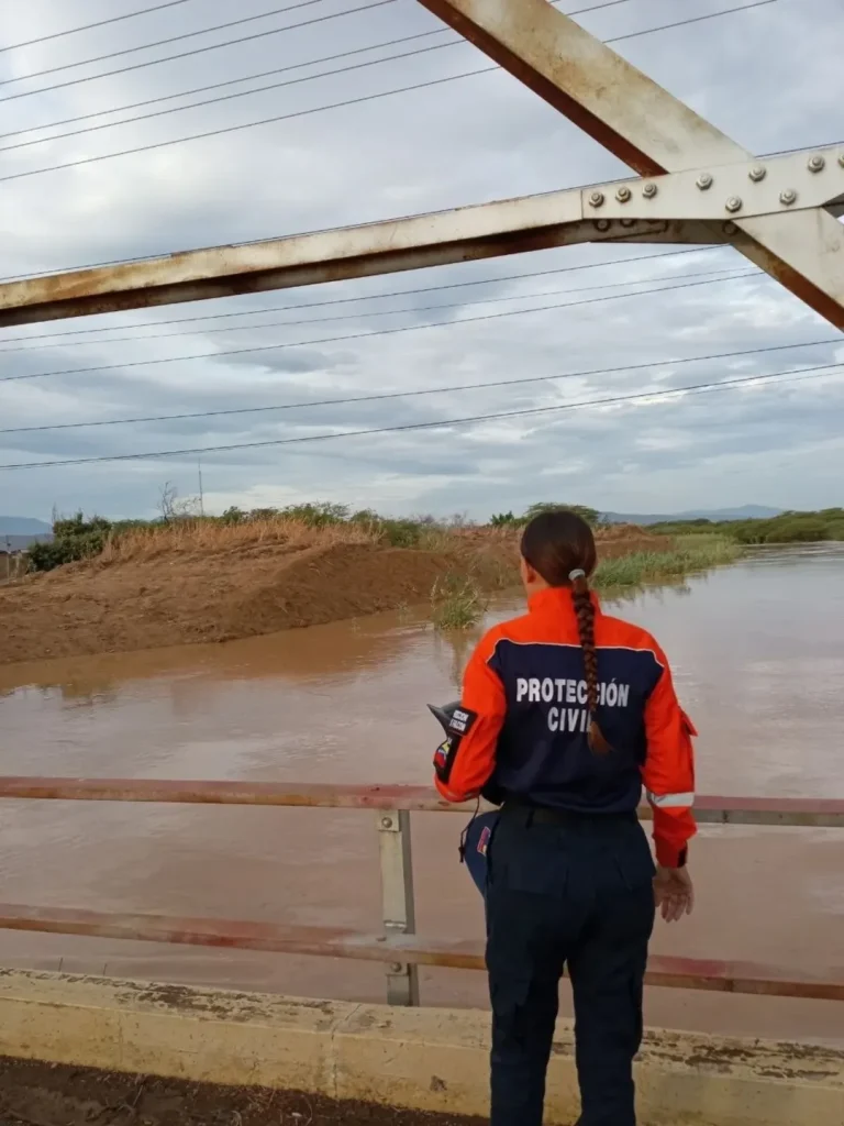 Protección Civil Falcón mantiene monitoreo constante en ríos y quebradas de la región