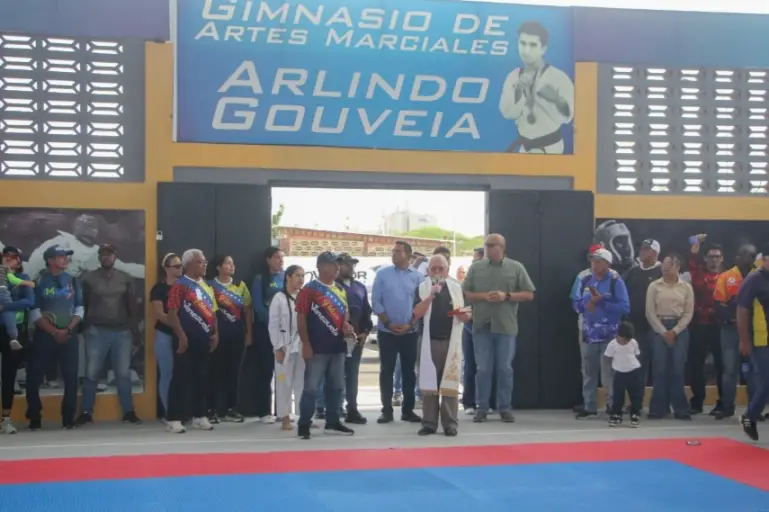 Una nueva historia se escribe en las artes marciales del estado Falcón con la puesta en marcha del complejo deportivo “Arlindo Gouveia”.