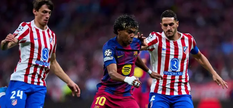Atlético de Madrid deja al Barcelona fuera de la Champions League