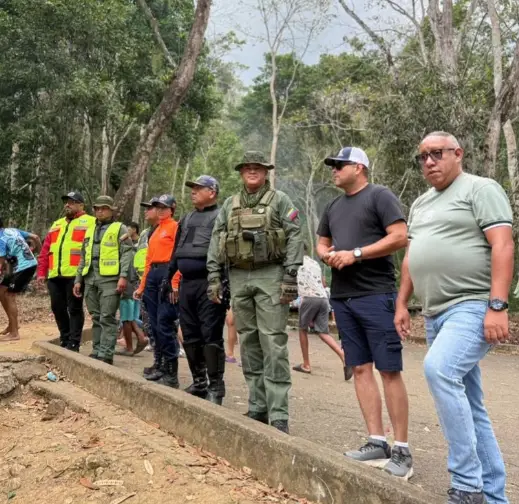 Las refrescantes aguas de las Cataratas de Hueque, en el municipio Petit, cautivaron a más de 5.000 visitantes en este asueto de Semana Santa.