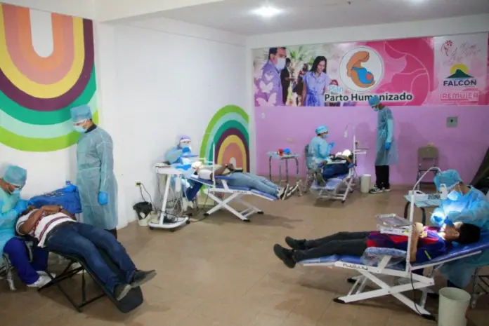 Este sábado, los habitantes del sector Cruz Verde de Coro se beneficiaron de un nuevo despliegue social integral.