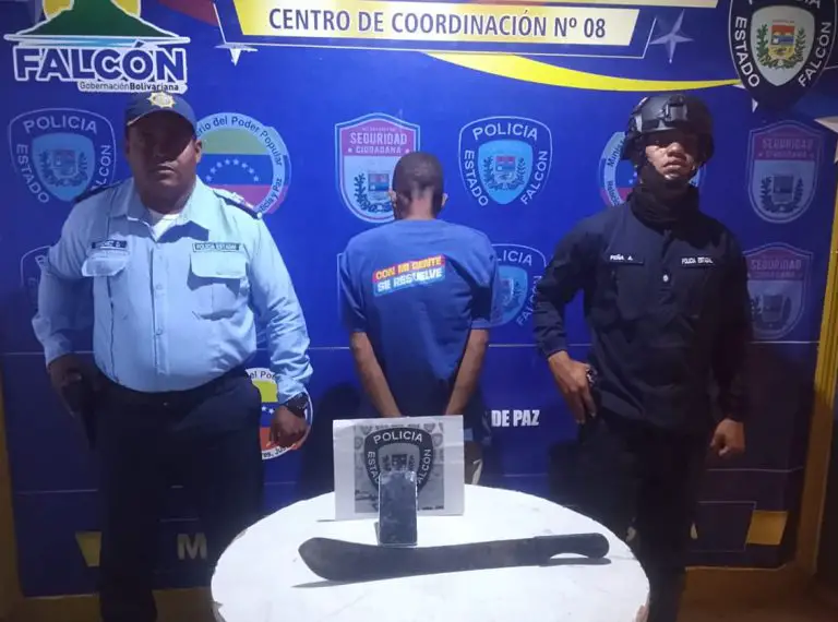Capturado delincuente por robo y lesiones en Boca de Aroa
