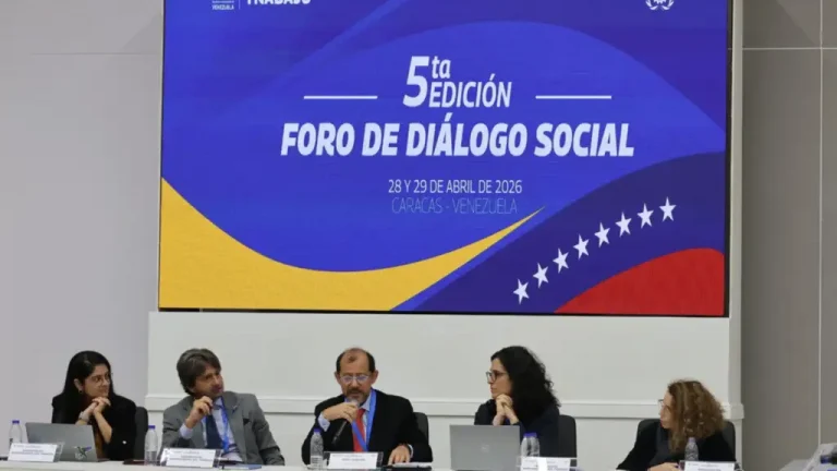 Gobierno, OIT y la ONU abordan diálogo social