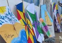 Desde la Bahía Antillana de La Vela se realizó el II festival de volantines, donde se dieron cita más se 40 participantes.