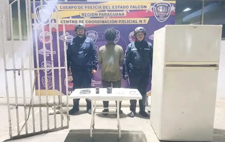 Polifalcón detuvo a sujeto por hurto en Punto Fijo