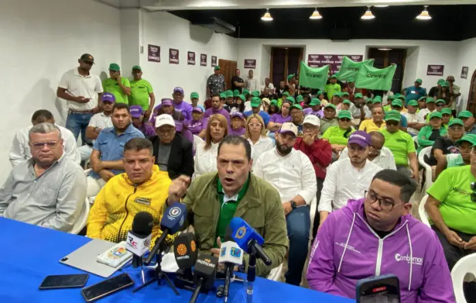 Este miércoles 29 de abril Juan Carlos Alvarado aseguró que en un panorama electoral no respaldarán a quienes pidieron sanciones.