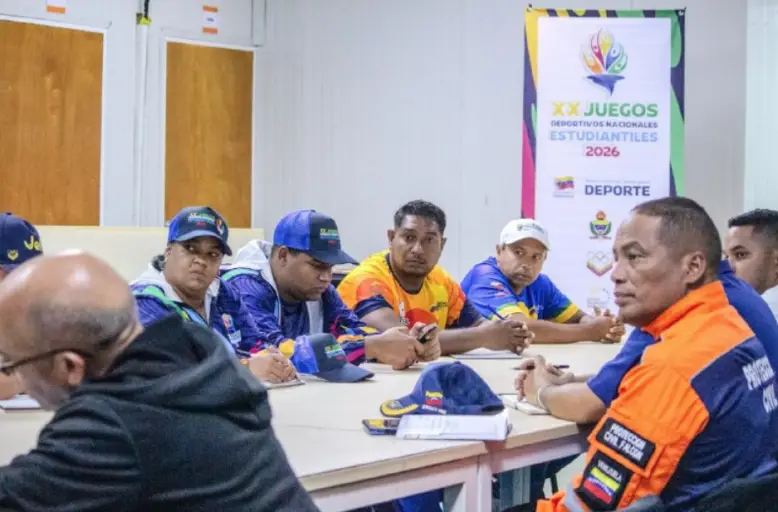 Ratificando su potencial, el estado Falcón, albergará por segundo año consecutivo los Juegos Deportivos Nacionales Estudiantiles 2026.