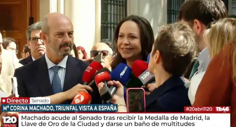 Así respondió María Corina a las declaraciones de Albares