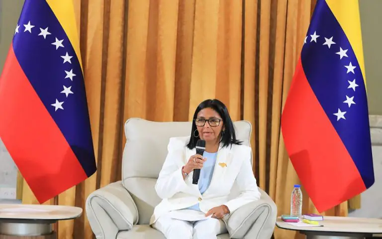 Delcy Rodríguez ofrecerá mensaje al país este miércoles para realizar una «convocatoria»