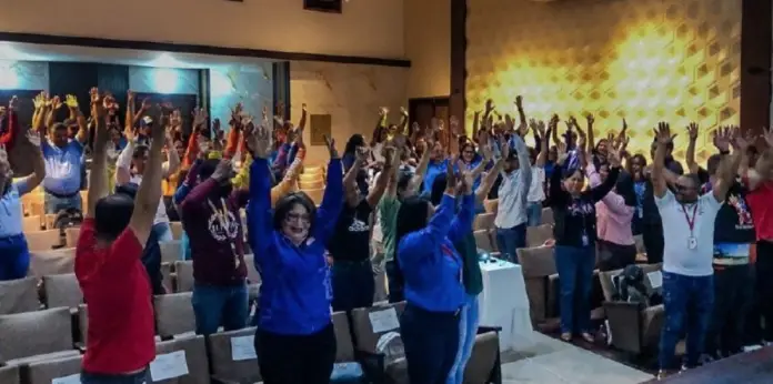 Este jueves se realizó el primer taller del Plan de Recreación Laboral 2026 en el auditorio “Dr. Henry Ventura” del Hospital de Coro.