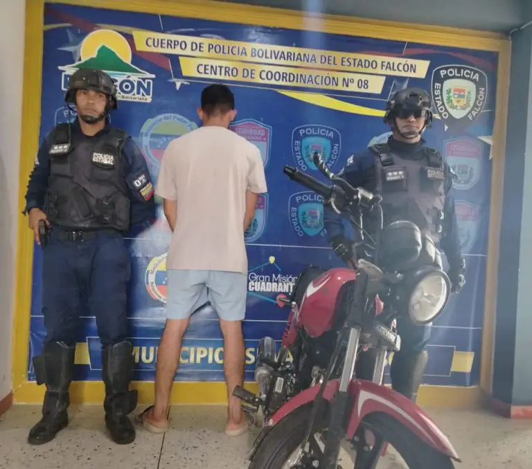 Aprehendido por resistencia a la autoridad en Tucacas