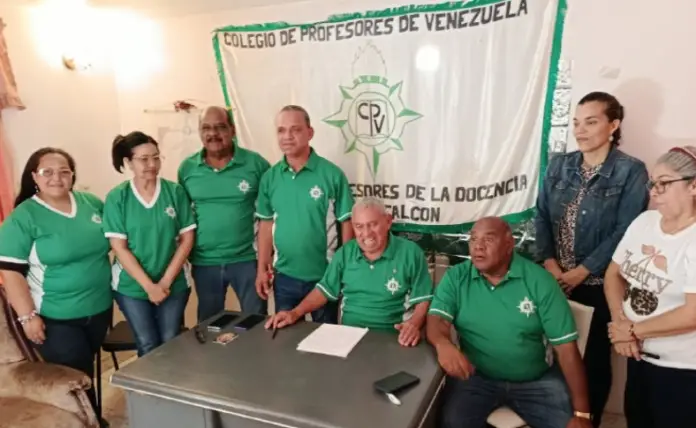 La junta directiva del Sindicato de Profesores del estado Falcón sostuvo una reunión para evaluar y establecer las próximas acciones