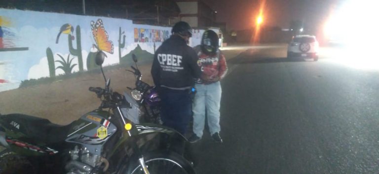 Despliegue policial en el Bicentenario de Punta Cardón