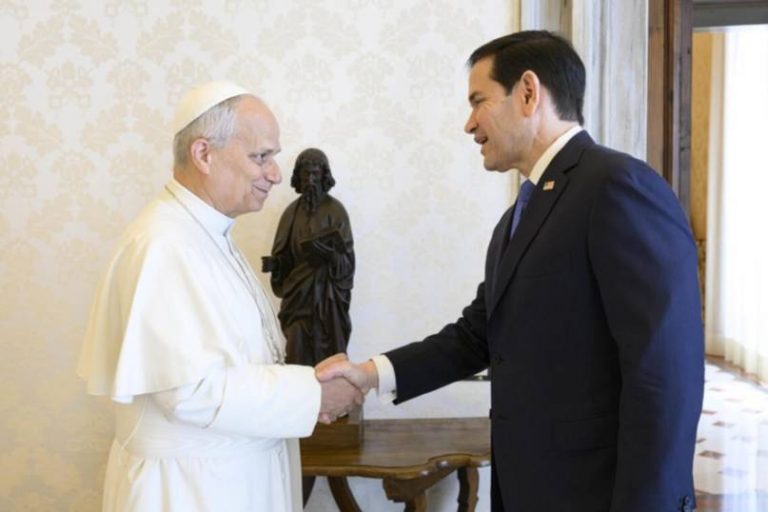 ¿De qué hablaron Marco Rubio y el papa León en el Vaticano? +FOTOS