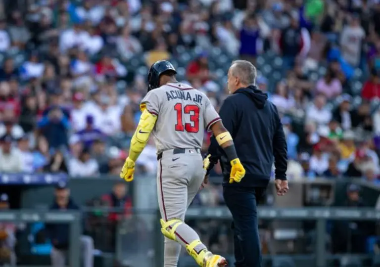 Ronald Acuña Jr. inscrito en la lista de lesionados