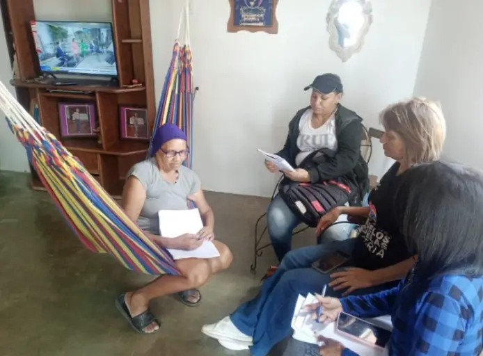 El equipo multidisciplinario que conforman las Brigadas para de atención integral de los Abuelos y Abuelas de la Patria inició el despliegue.