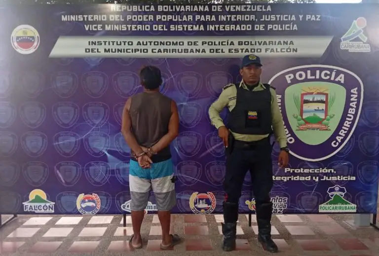 Policarirubana detuvo a sujeto por abuso sexual en la vía Santa Ana