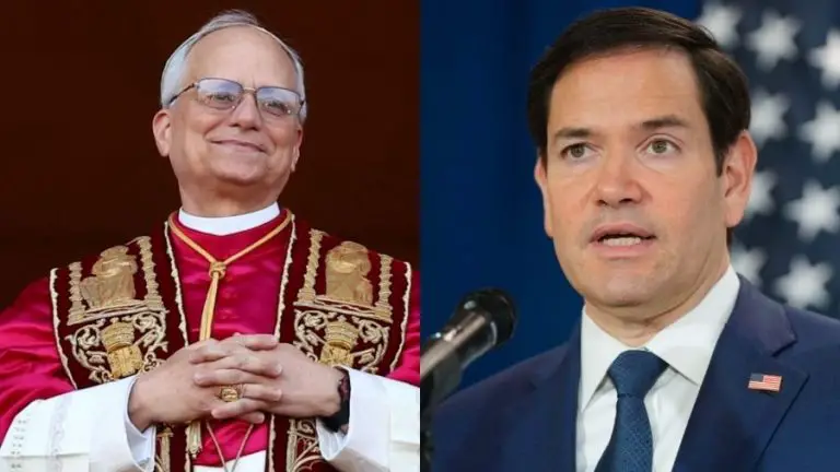 El Vaticano confirma encuentro entre León XIV y Marco Rubio este 7-May