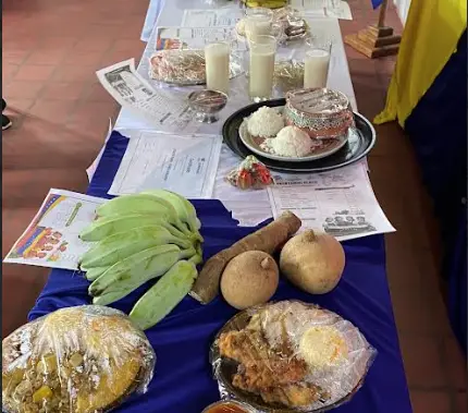 Con una colorida exhibición se celebró el Encuentro Gastronómico de Saberes, un evento para enaltecer la identidad en el municipio Acosta.
