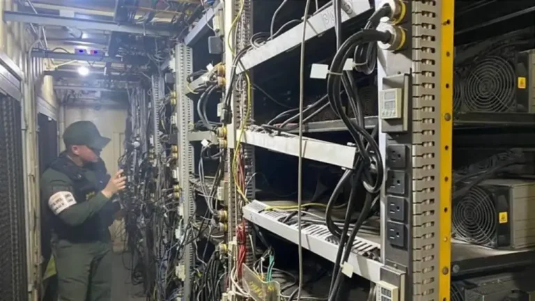 GNB | Desmantelada mega granja de criptoactivos, hay un detenido