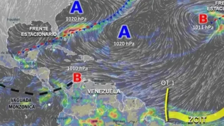 Conoce cuándo llegará la primera onda tropical en Venezuela