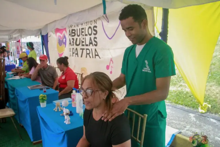 Este sábado el despliegue del gabinete social de la Gobernación llegó a la comunidad de Pueblo Nuevo de la Sierra del municipio Petit.