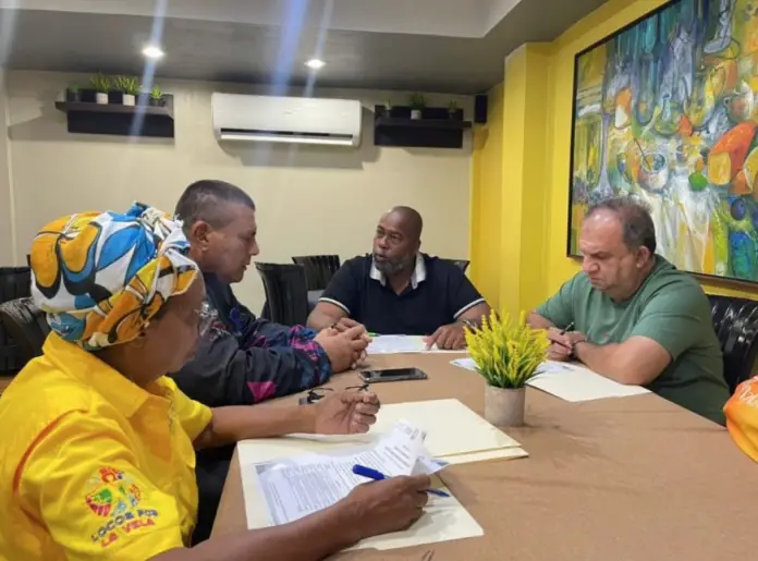 Realizan la primera mesa de trabajo para abordar temas de organización para la I Regata Internacional Generalísimo Francisco de Miranda.